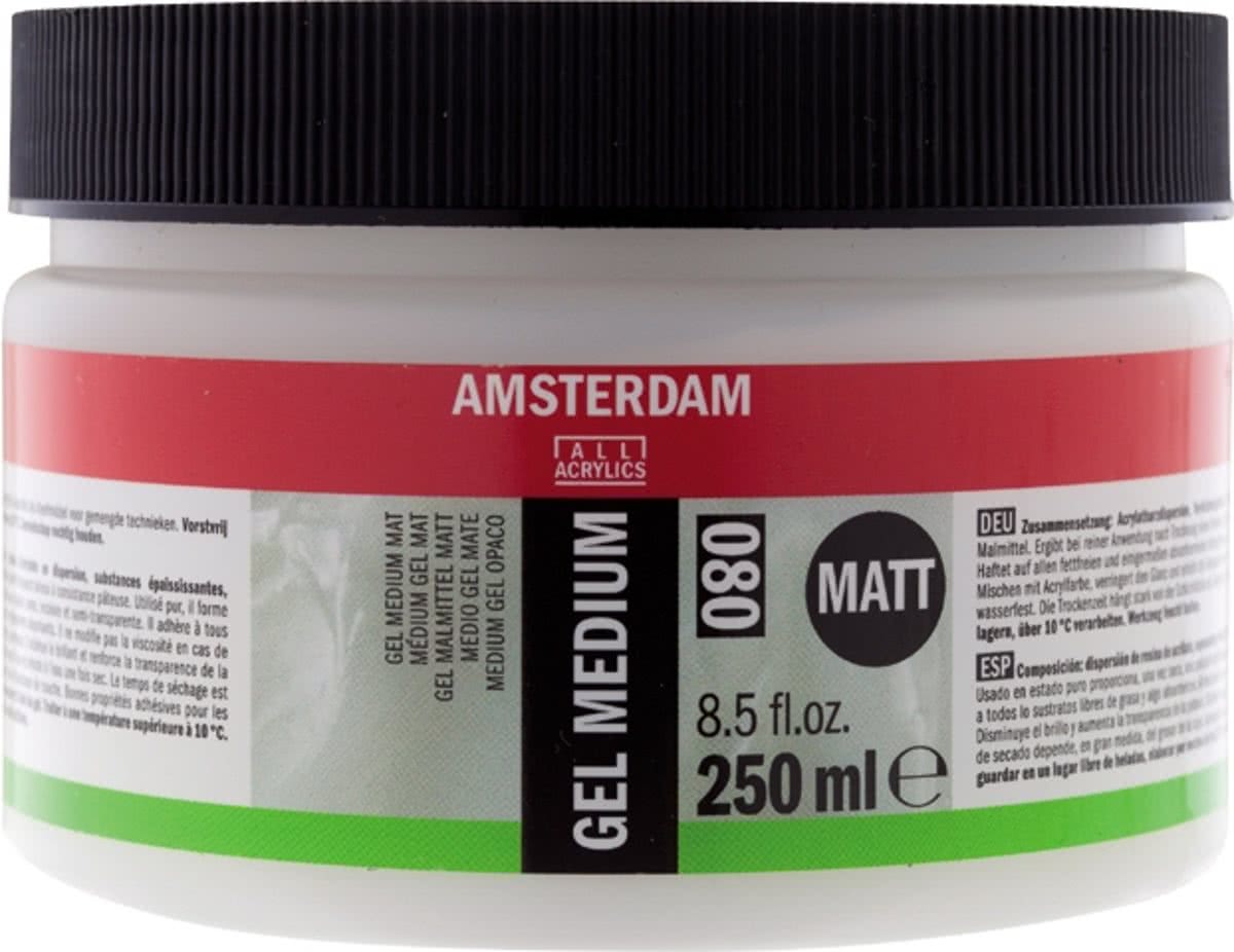 Gel medium mat 250 ml flacon