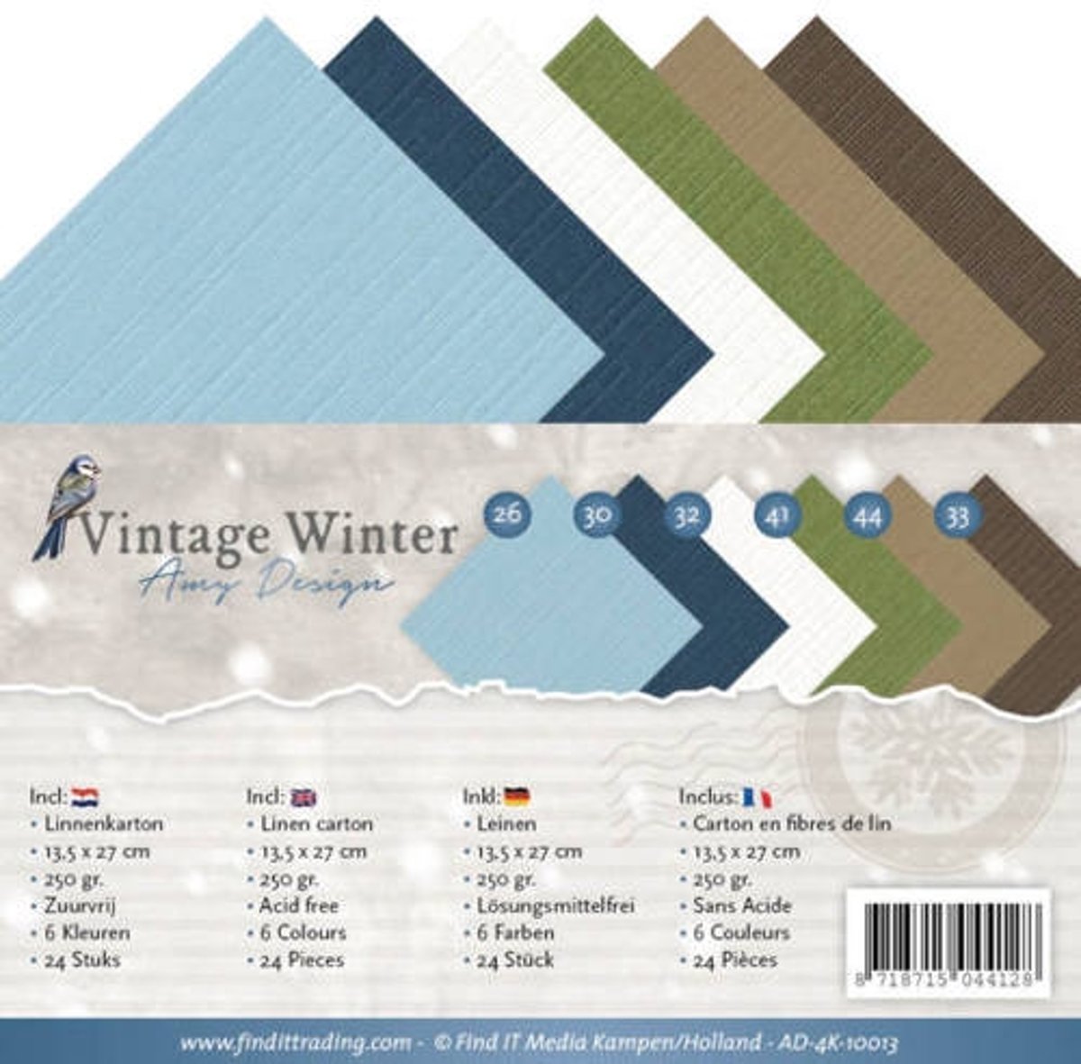 Linnenpakket - 4K - Amy Design - Vintage Winter