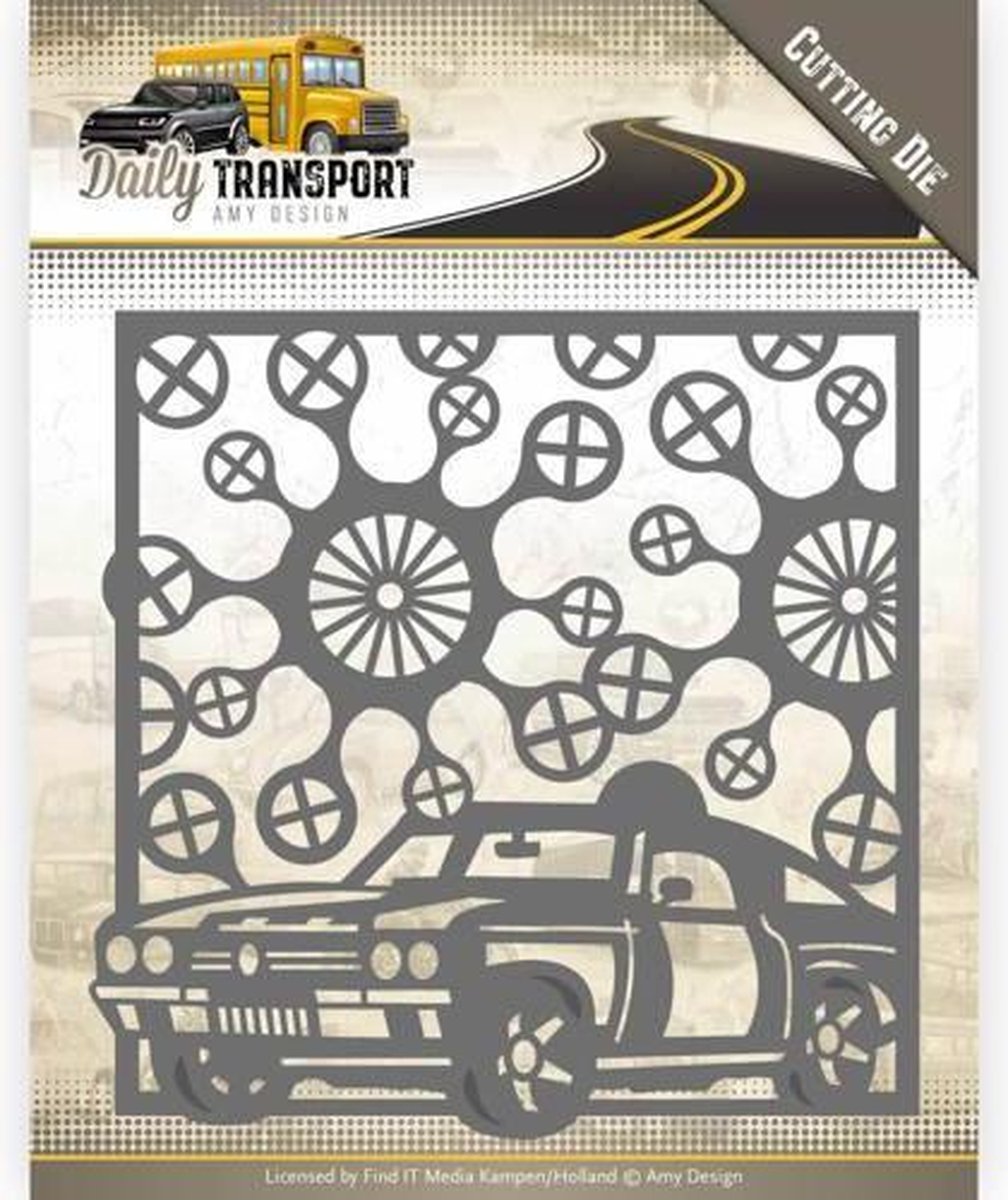 Mal  -   - Daily Transport - Auto Omlijsting