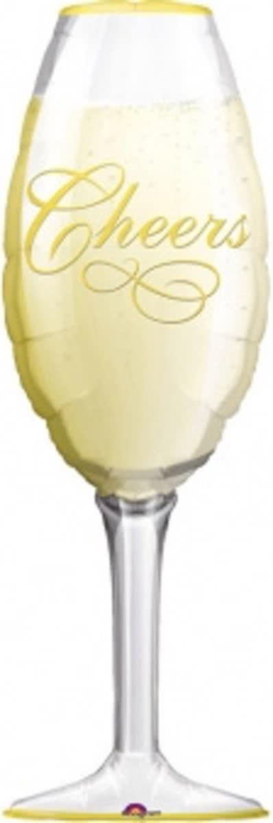 Champagne Glas Folieballon