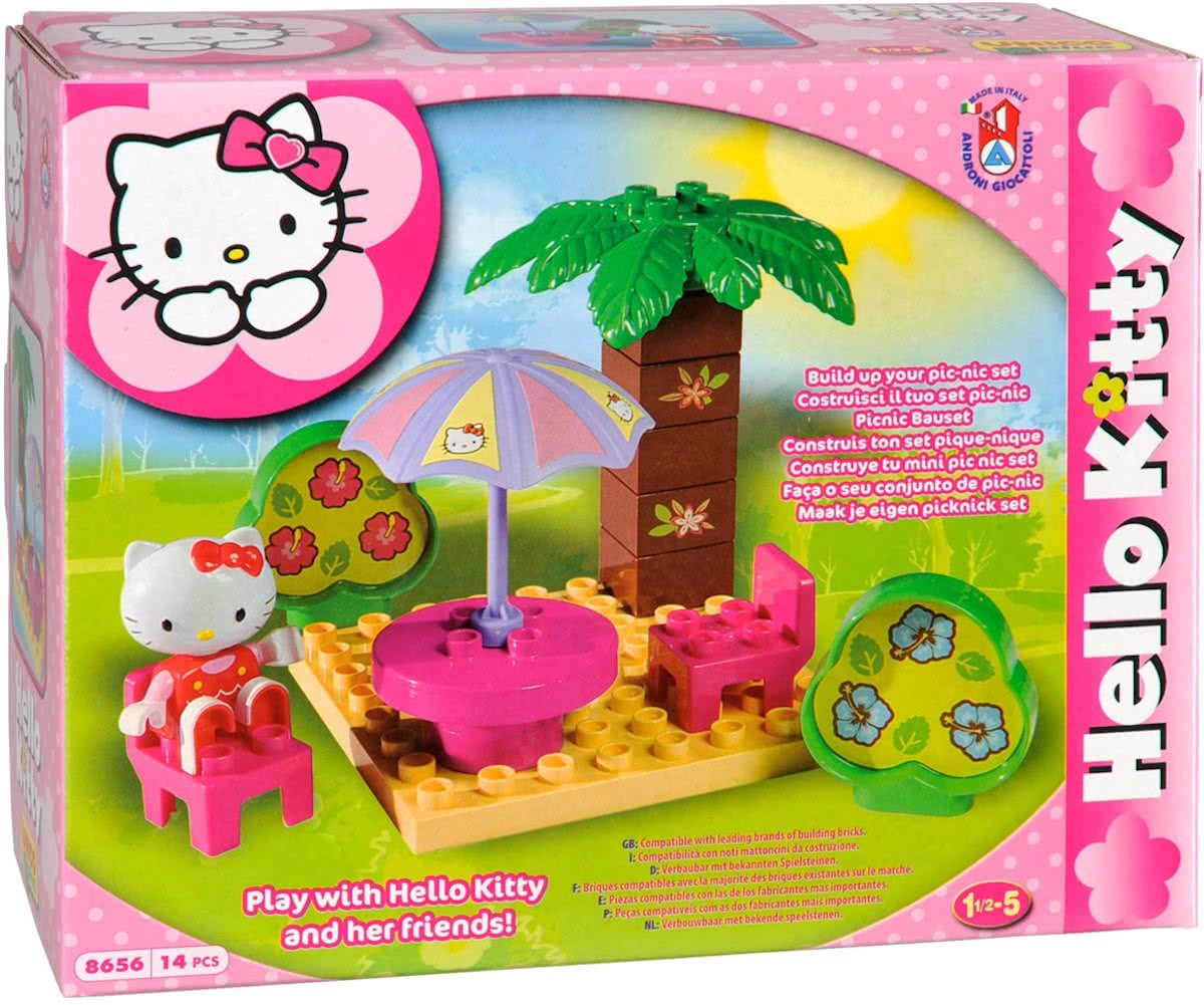 Androni Unico Plus Hello Kitty picknickset, 14dlg.