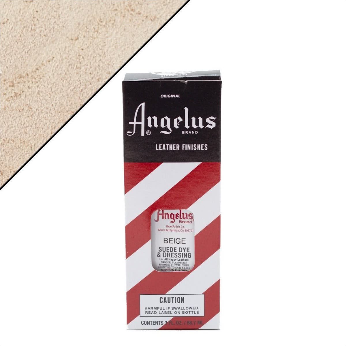 Angelus Suede Dye Beige 88,7ml/3oz  - Verf voor suede