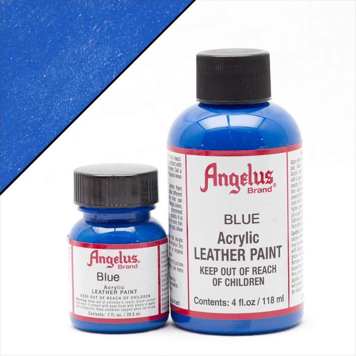 Angelus leerverf Blauw 118ml/4oz