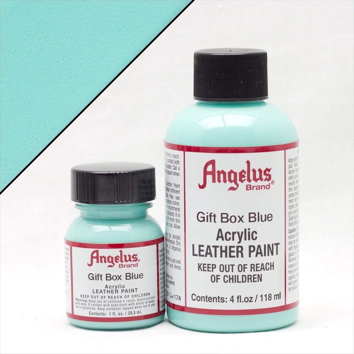 Angelus leerverf Gift Box Blauw 118ml/4oz