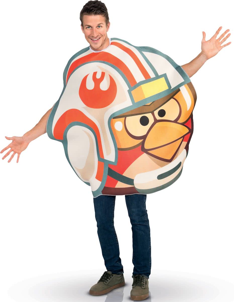 Angry birds Luke X-Wing piloot� outfit voor volwassen - Verkleedkleding - One size