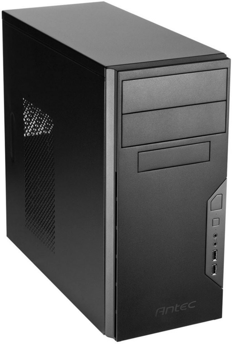 Antec Blue Desktop PC - Intel® Core™ i7-8700 - 16GB - 240GB SSD + 2TB HDD - W10 - Incl. Muis en TB