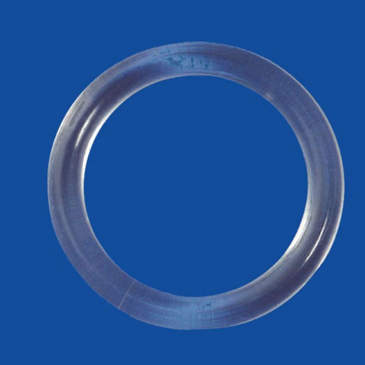 Plastic ringen transparant 16x21mm -   -  