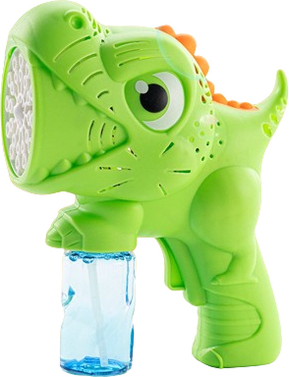     Pistool - Dinosaur Bubble Gun -   -  machine voor Kinderen - Inclusief Navulling - Groen