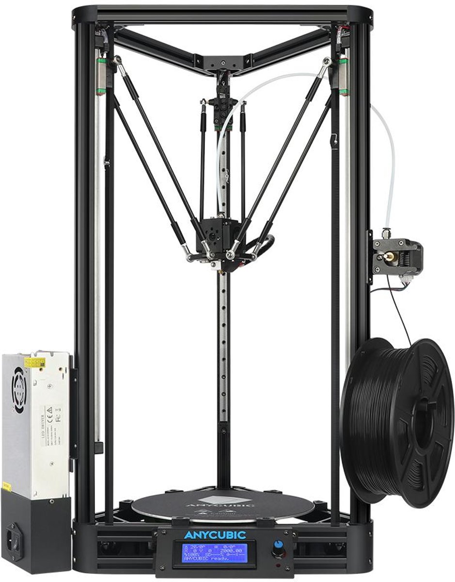 Anycubic Kossel 3D printer Linear Plus met auto leveling kit + 1 Kg Filament