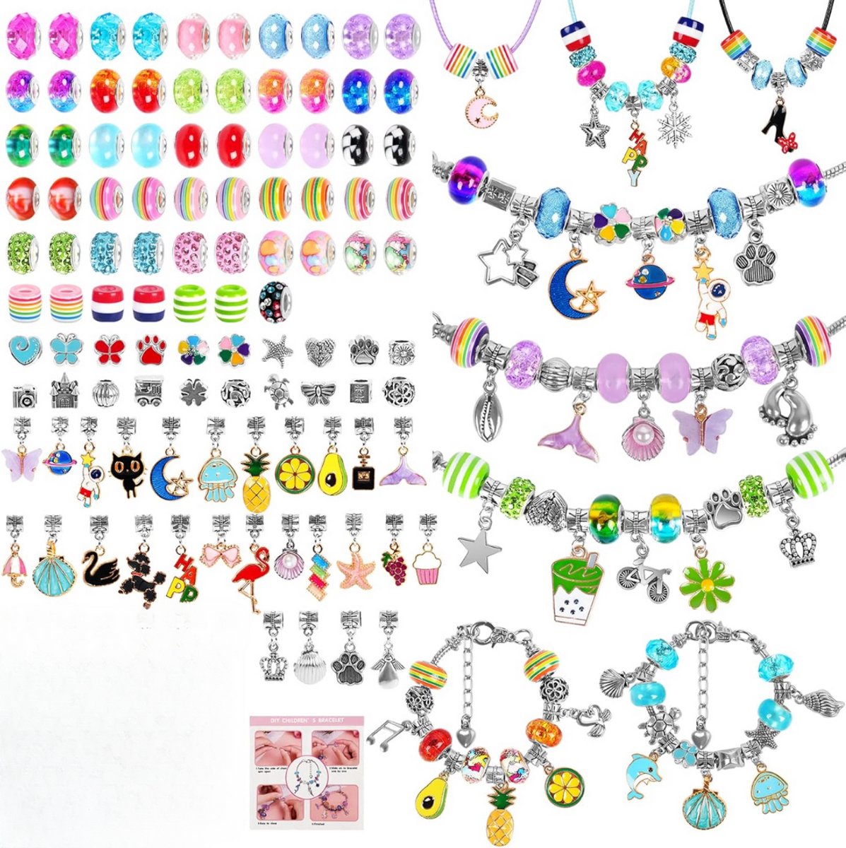   Armbandjes Maken Meisjes - Knutselkoffer - Kinderspeelgoed