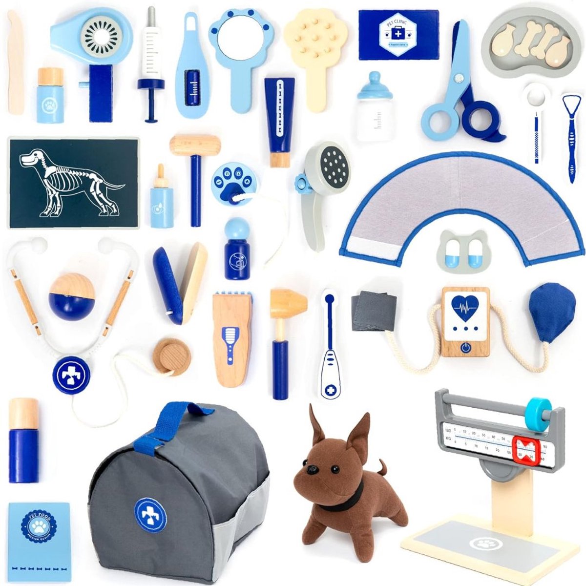   Dierenarts Speelgoed - Blauw