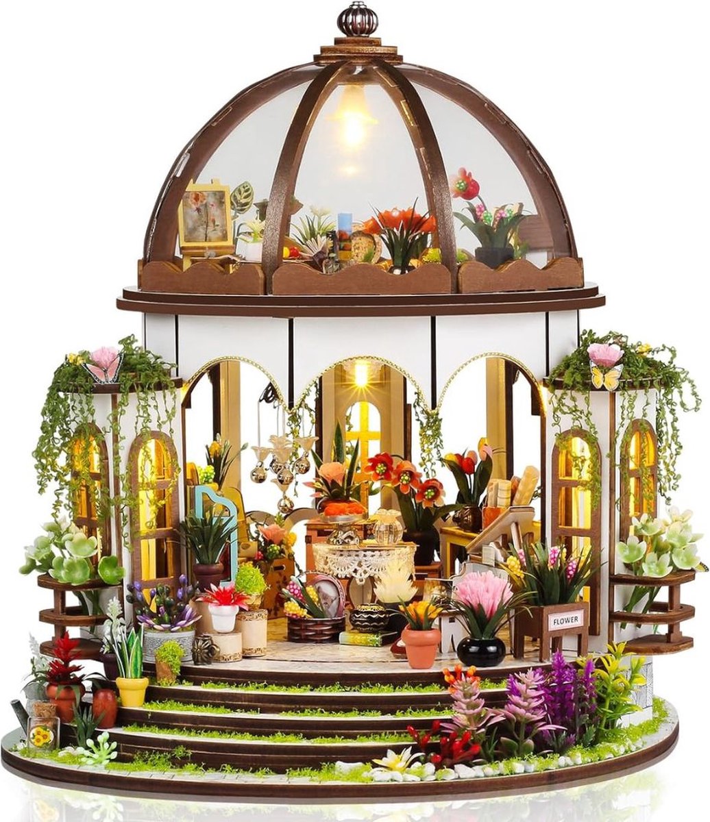   Miniatuur Bouwpakket Volwassenen - Modelbouw - Bouwpakketten - Bruin