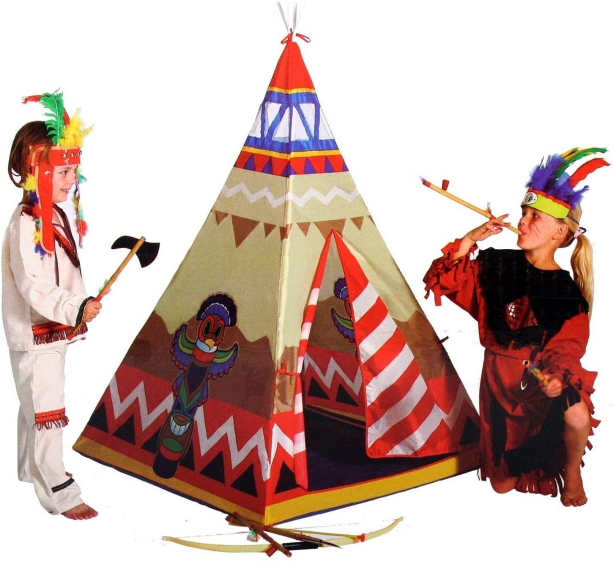   Tipi Tent Kinderen -   - Wigwam