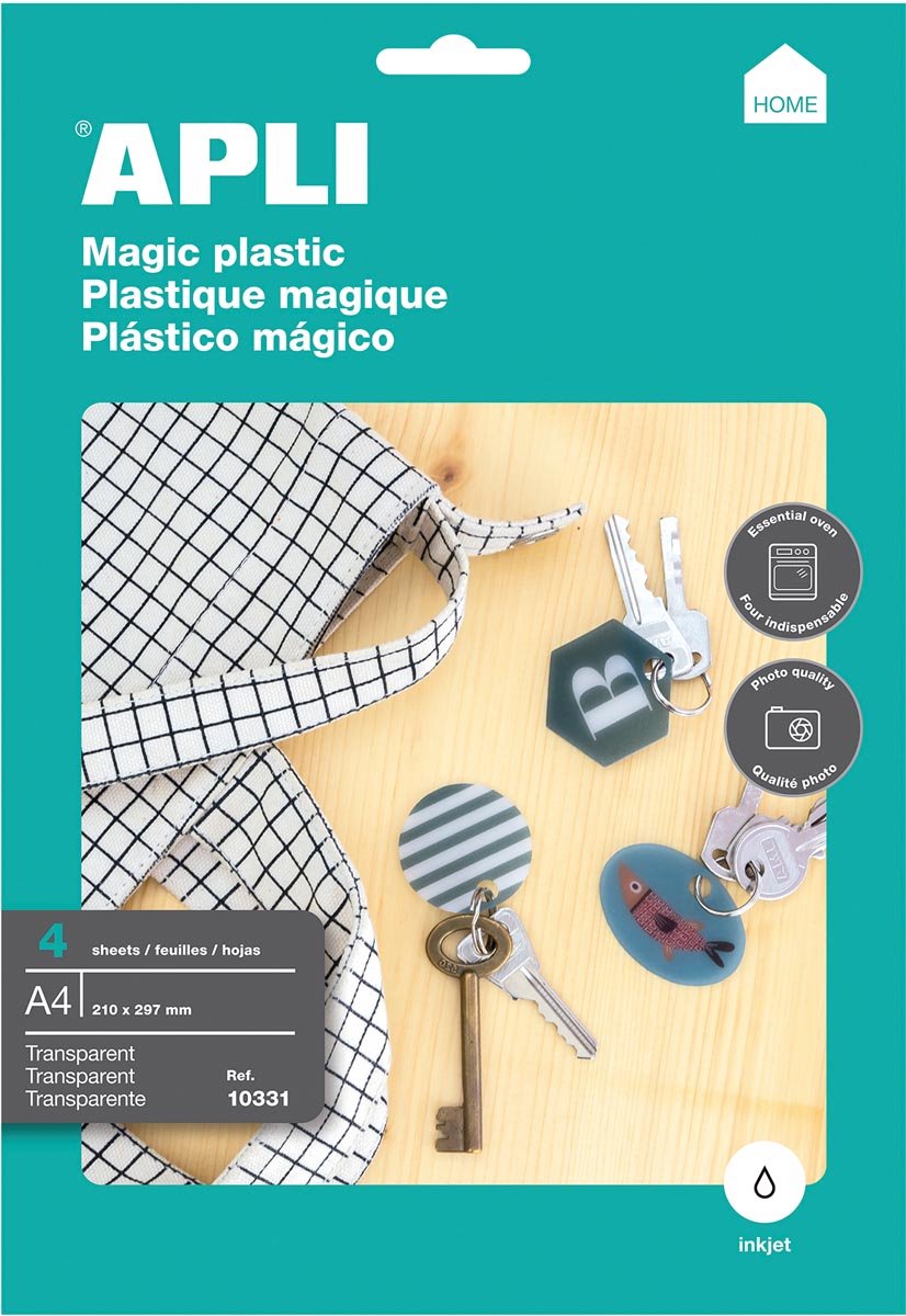 Apli krimpplastiek Magic Plastic, pak met 4 vellen