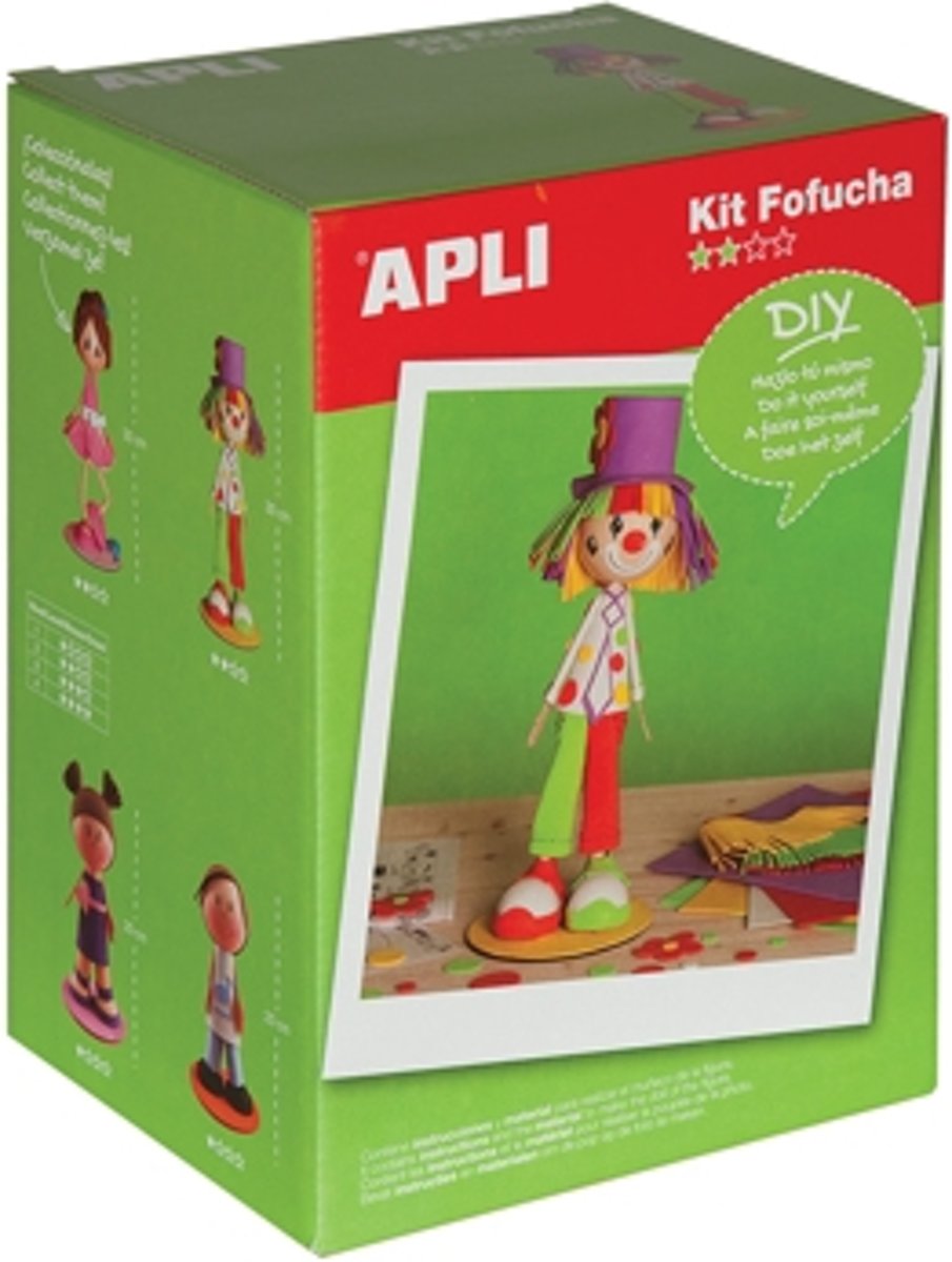 ApliKids kit schuimrubber pop clown