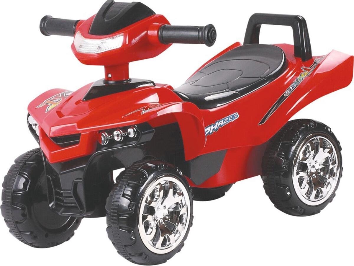 Apollo Loopauto - Quad - Rood - met licht en geluid