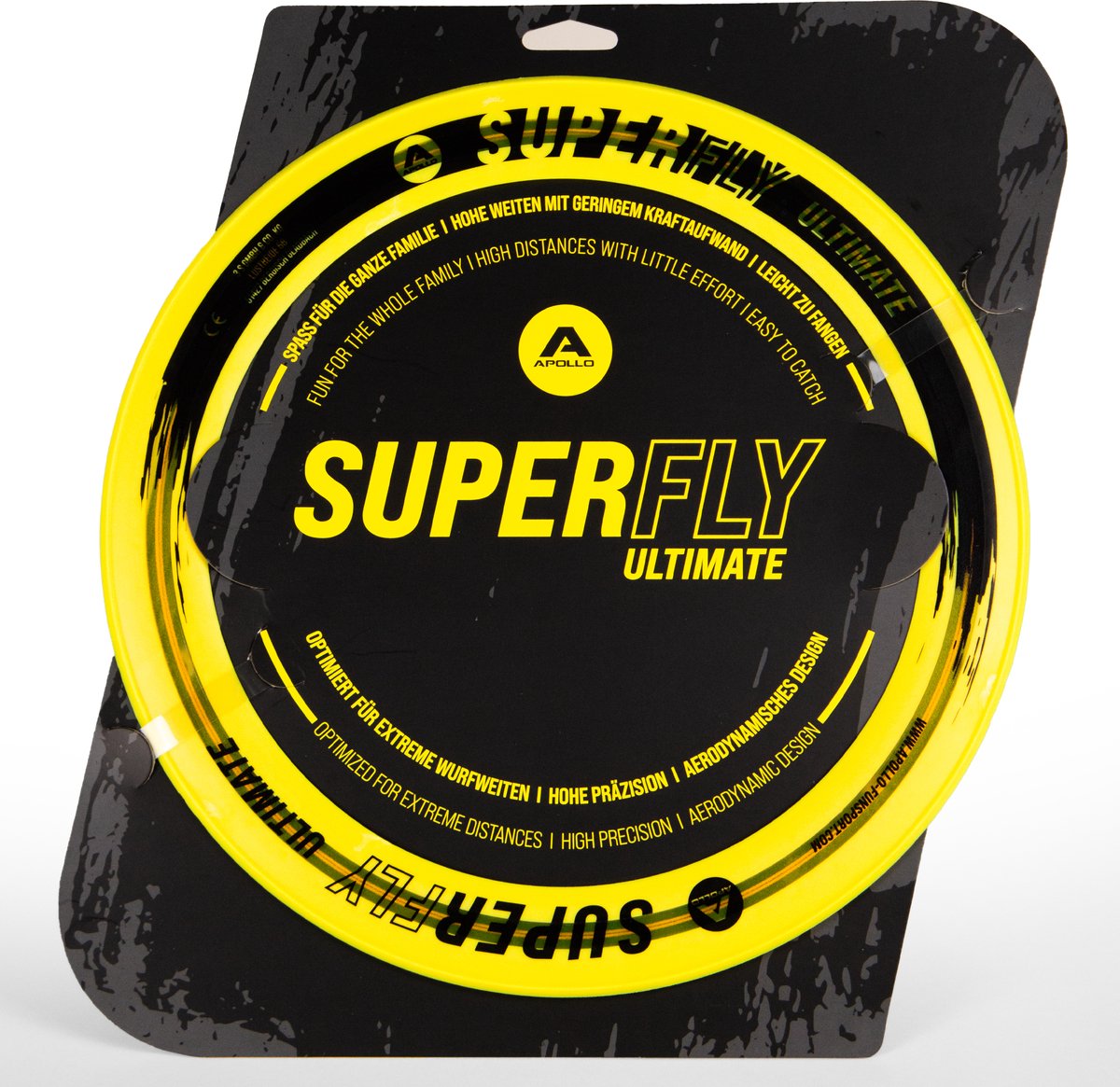   Superfly Werpring - Aerodynamische Professionele Vliegende Schijf, Zachte Werpschijf - Zachte Randen, Buitenvliegende Schijf voor Extreme Afstanden, Strandspeelgoed voor Kinderen