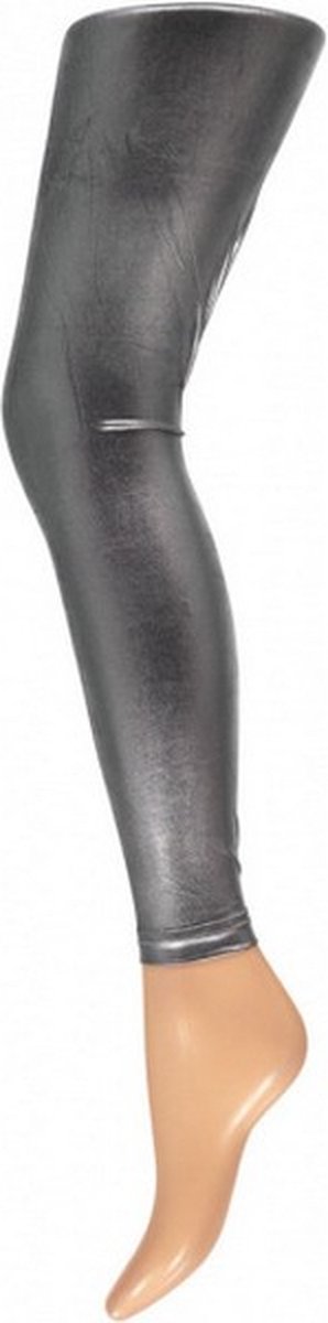 partylegging Shine dames latex antracietgrijs maat L/Xl√Ç