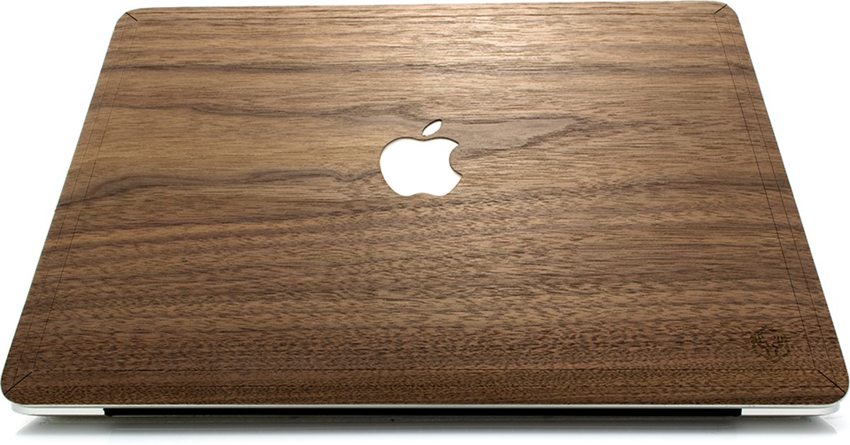 Appelhout - Houten MacBook cover Walnut voor Apple MacBook Pro 13 Touchbar - Walnoot hout