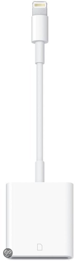 Apple Lightning naar SD kaartlezer MD822ZM/A (voor iPad 4 en iPad mini)