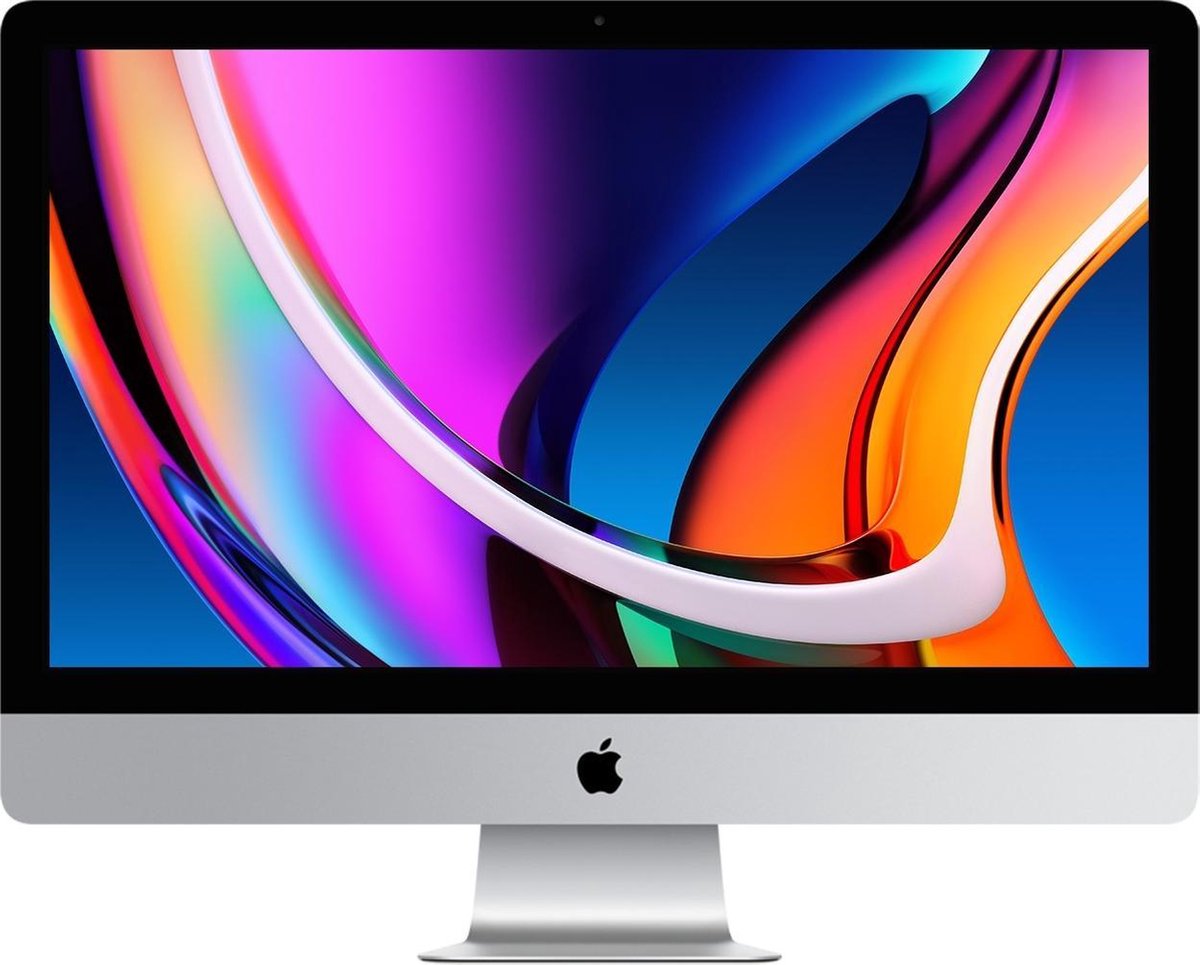 Apple iMac 68,6 cm (27) 5120 x 2880 Pixels Intel® 10de generatie Core™ i5 8 GB DDR4-SDRAM 512 GB SSD AMD Radeon Pro 5300 Wi-Fi 5 (802.11ac) Zilver Alles-in-één-pc macOS Catalina 10.15