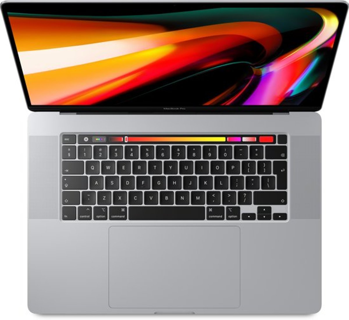 MacBook Pro (2019) Touch Bar MVVM2N - 1TB - 16 inch - Zilver - Azerty