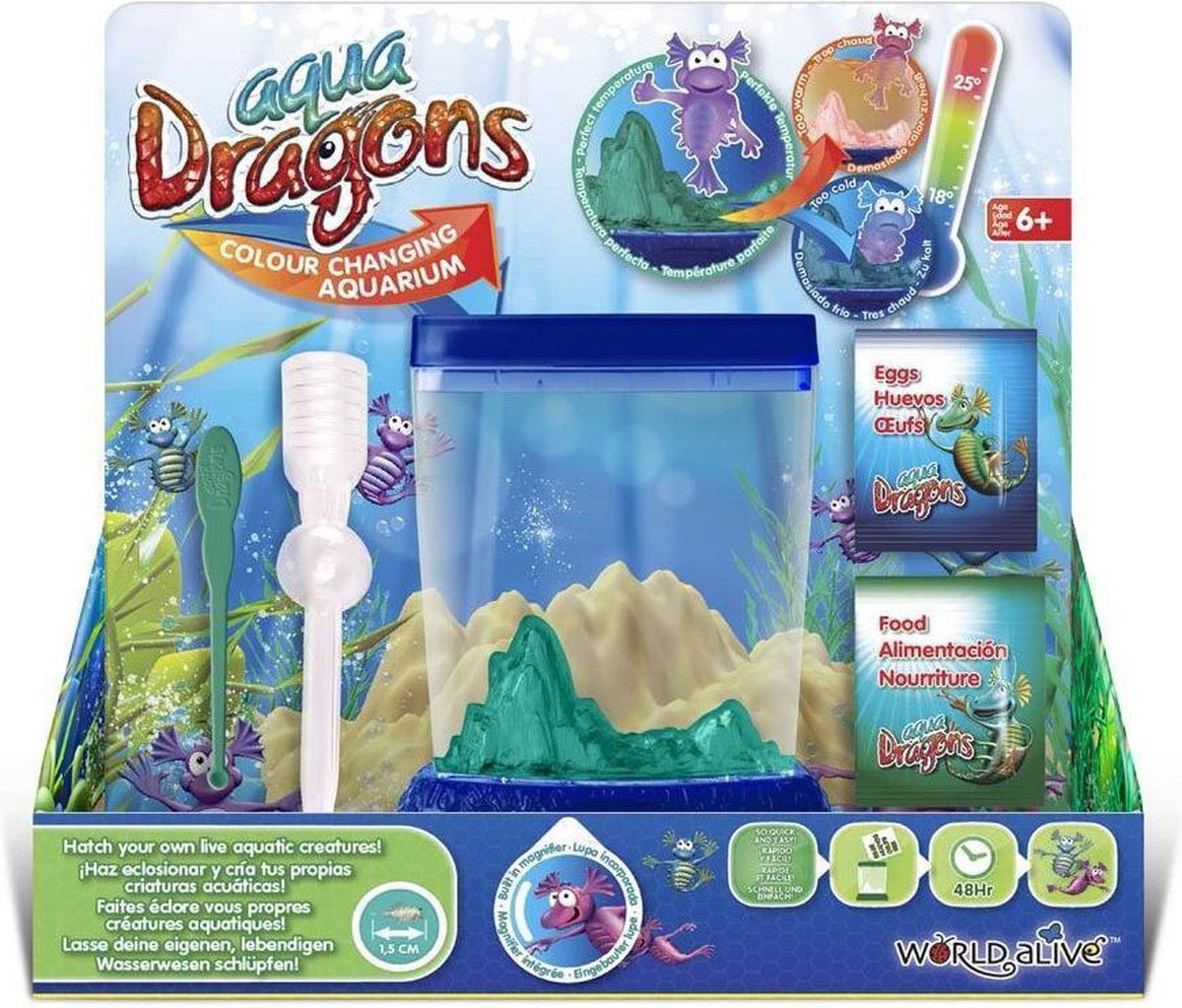 AQUA DRAGONS® Colour Changing in Tray