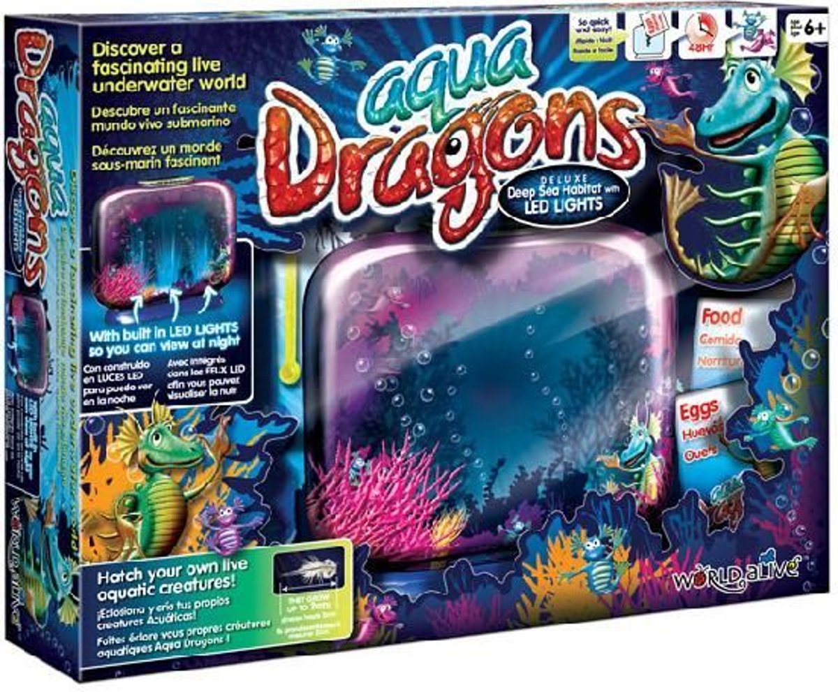   - Sea Monkeys Aquarium + Led