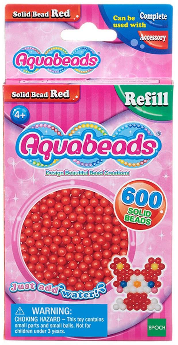 Aquabeads navulling rood 600 kralen