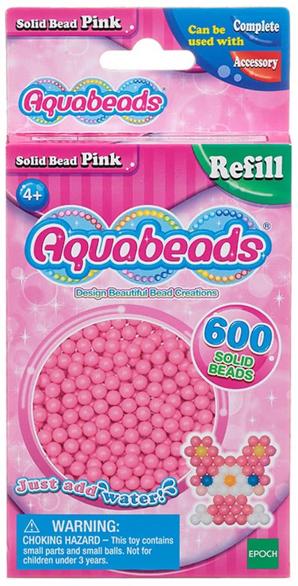 Aquabeads navulling roze 600 kralen