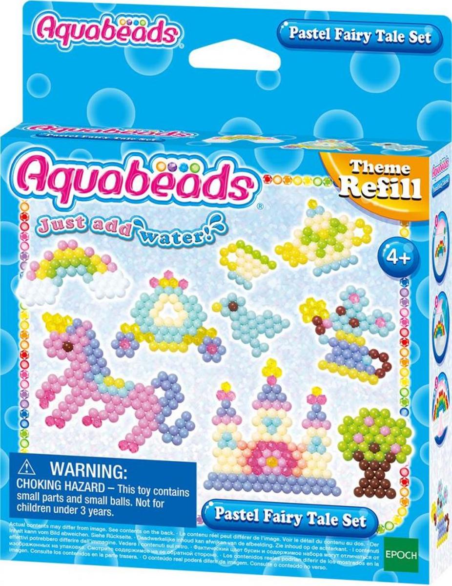 NIEUW: Aquabeads Thema navulling Pastel Sprookjesset- Hobbypakket