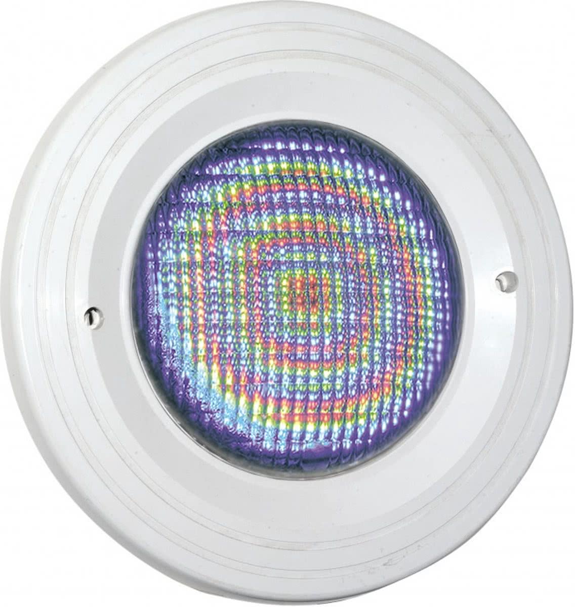 Zwembadlamp LED (kleur) + inbouwset   wit