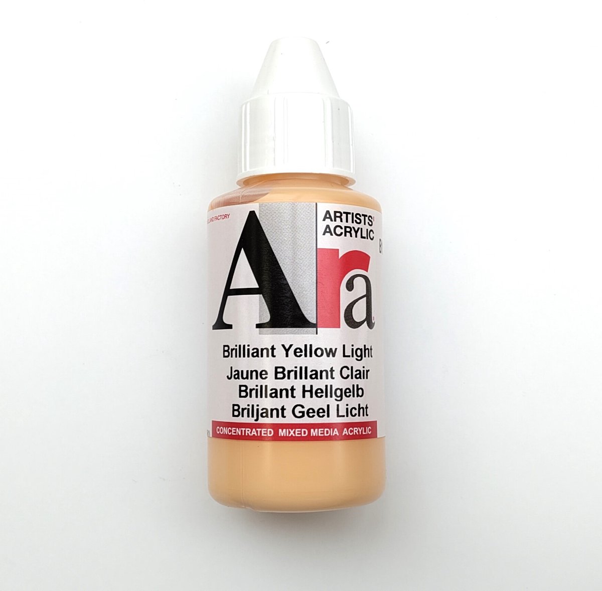 Acrylverf Ara 100ml - Briljant Geel Licht - B103
