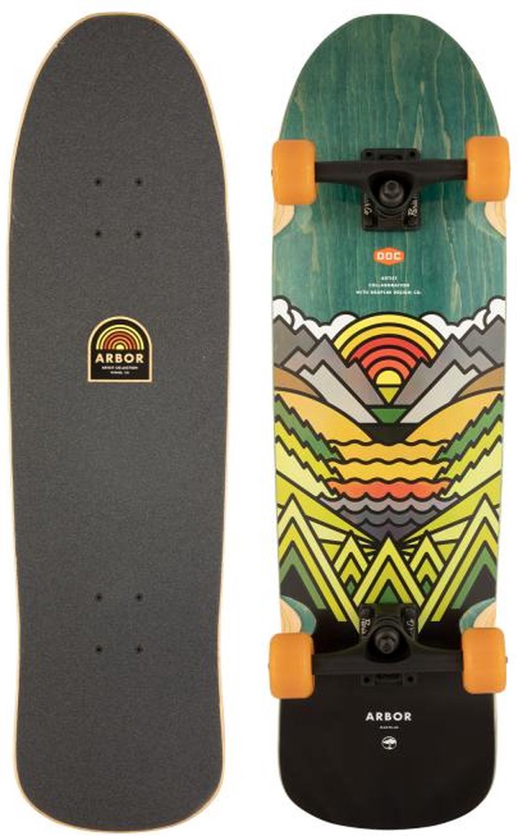 Arbor Artist Martillo 32” cruiser skateboard