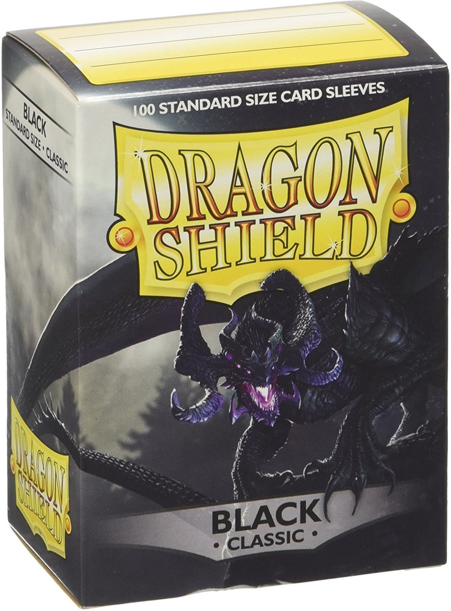 Dragon Shield Black 100 Standard sleeves