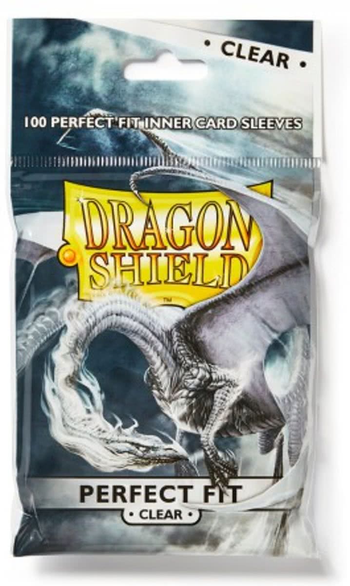 Dragon Shield 100 Perfect Fit Sleeves Clear