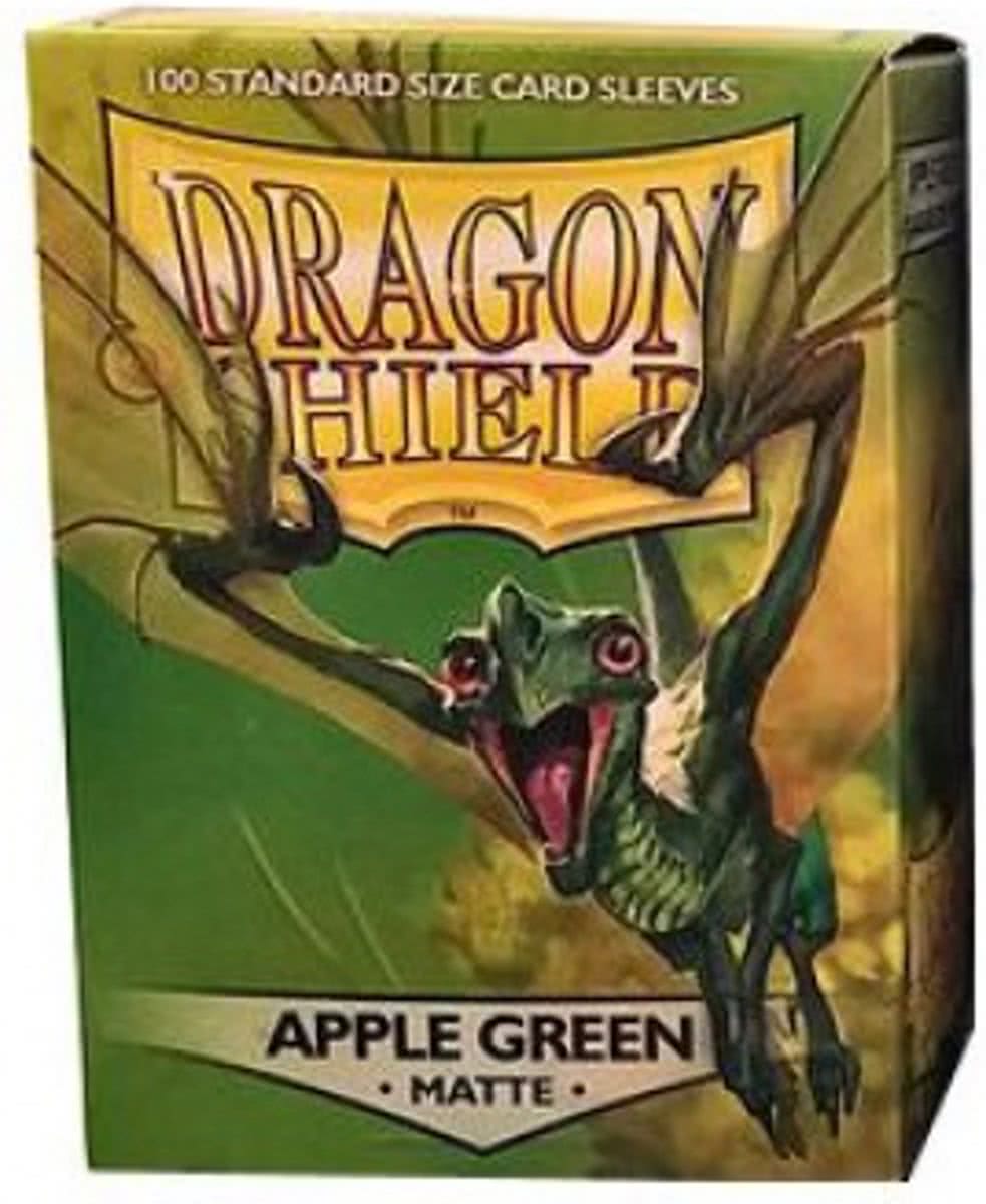 Dragon Shield Standard Sleeves - Matte Apple Green (100 Sleeves)