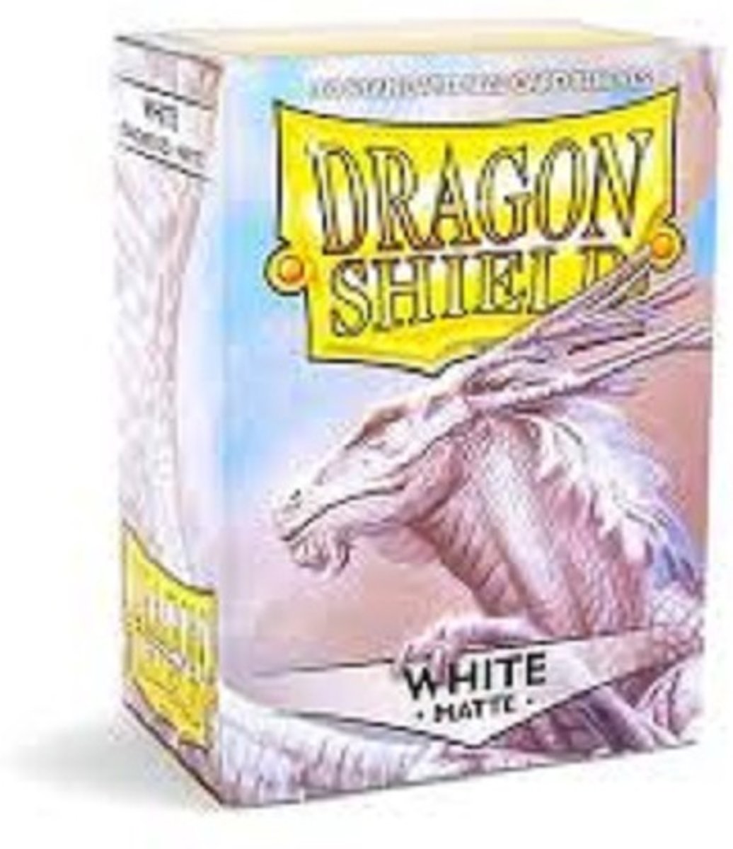 SLEEVES Dragon Shield MATTE - White (100ct) C50