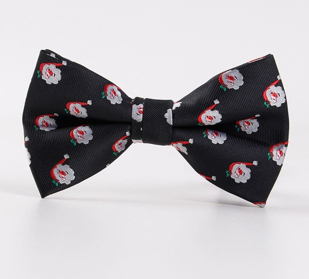 Kerst Vlinderdas Strik - Kerstmis Vlinderstrik - Kerstdiner Bowtie - Feestelijk Vlinderstrikje - Casual Bow Tie - Metalen sluiting - Kerstman