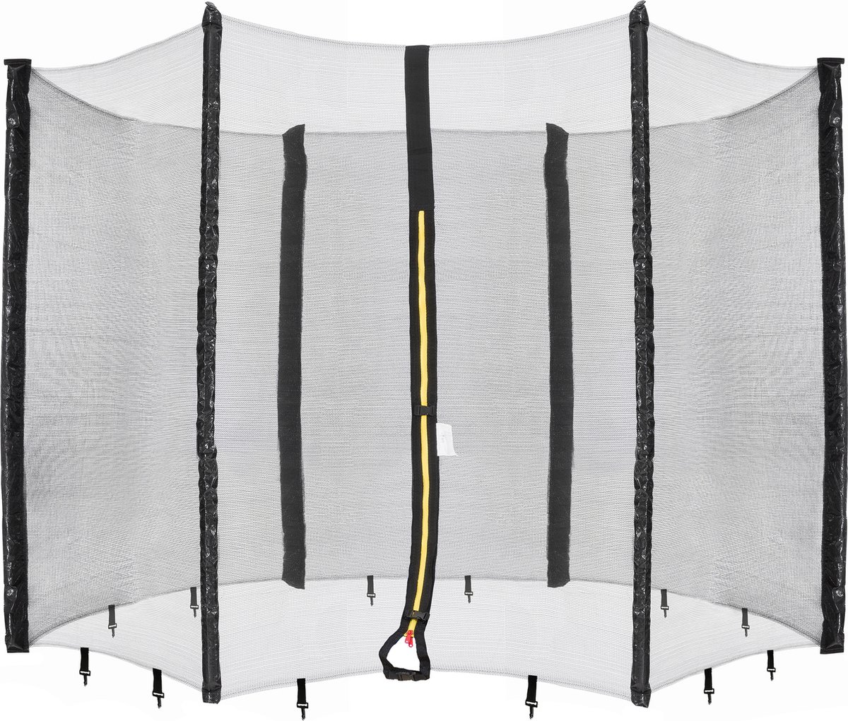 AREBOS Trampoline Vangnet 180 x 366 cm voor 6 netpolen