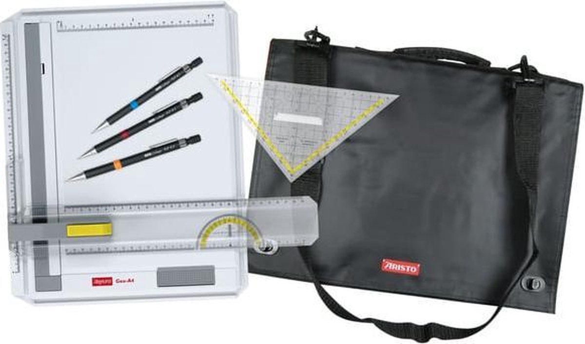 Aristo Actieset GZ-set Geoboard met - met accessoires tekendriehoek