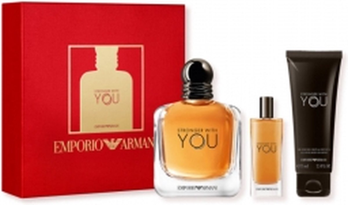 Armani Stronger With You Pour Homme Giftset