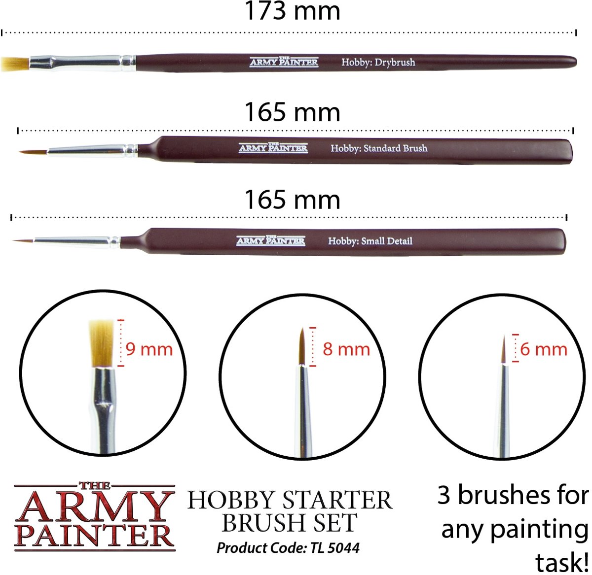 Hobby Starter Brush Set - TL5044