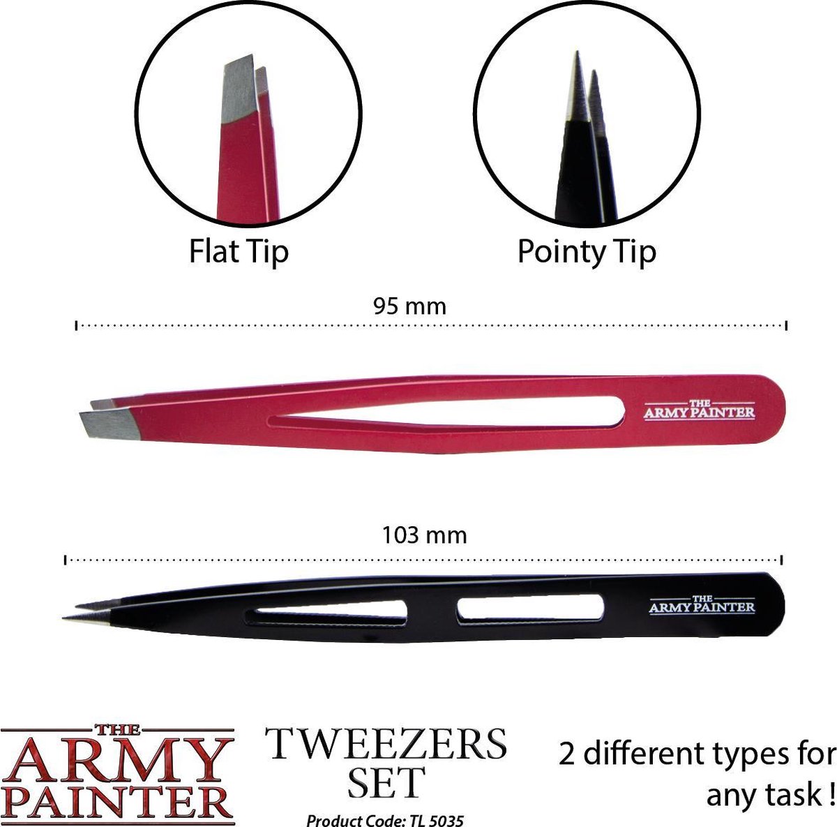 Tweezers Set (The Army Painter)