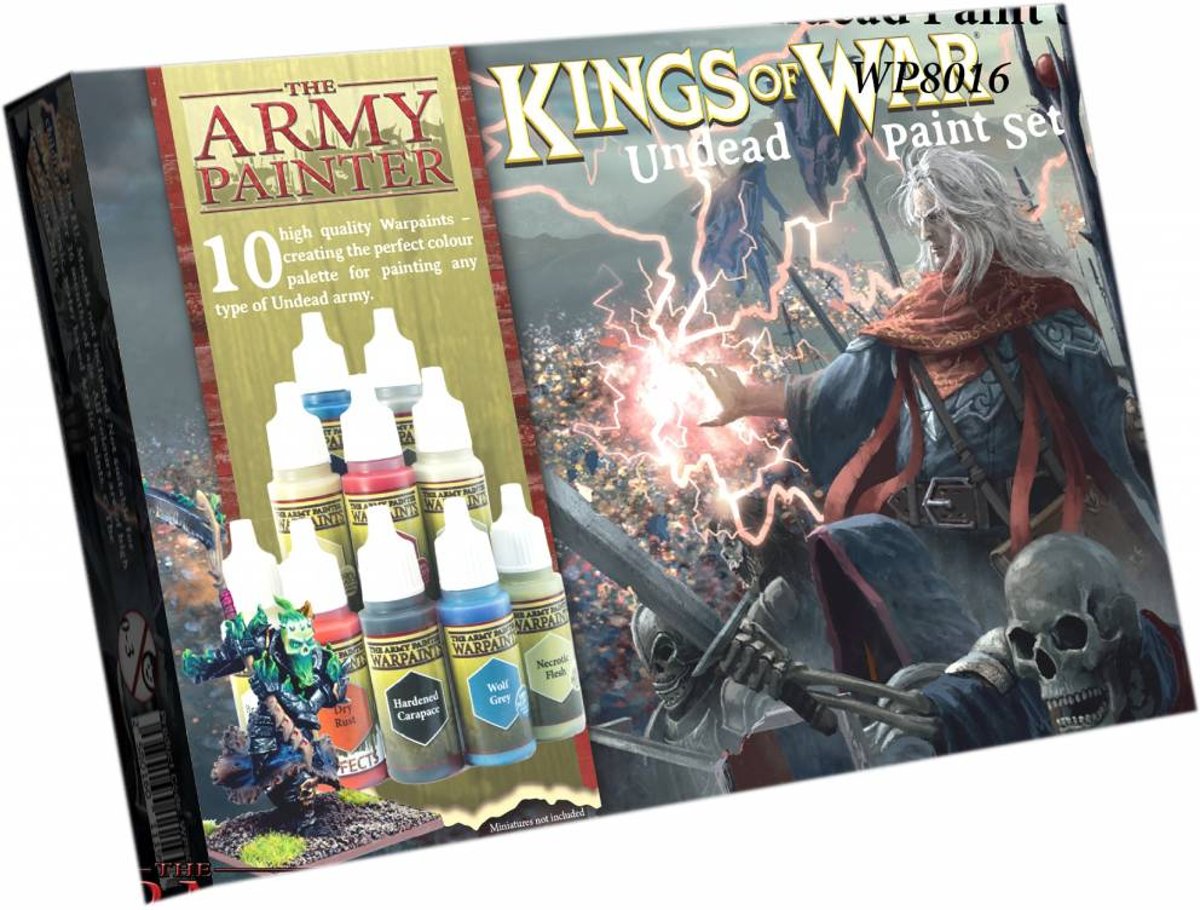 Warpaints Kings of War Undead Paint Set - 10 kleuren - 17ml - WP8016