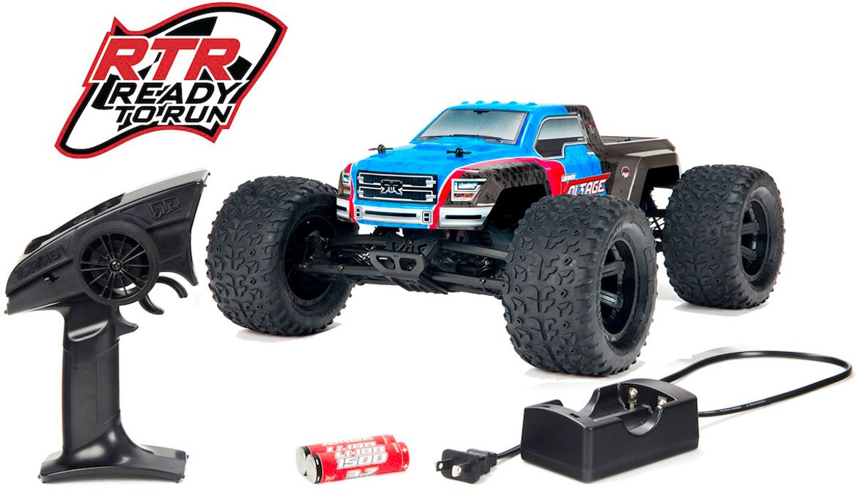 ARRMA Granite Voltage 2WD RC Truck - Blauw/Zwart