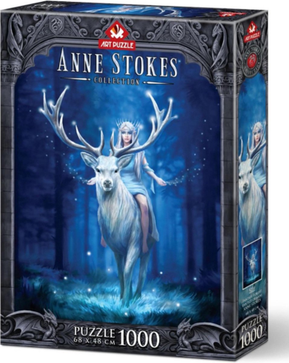 Anne Stokes puzzel – Fantasy Forest – 1000 stukjes