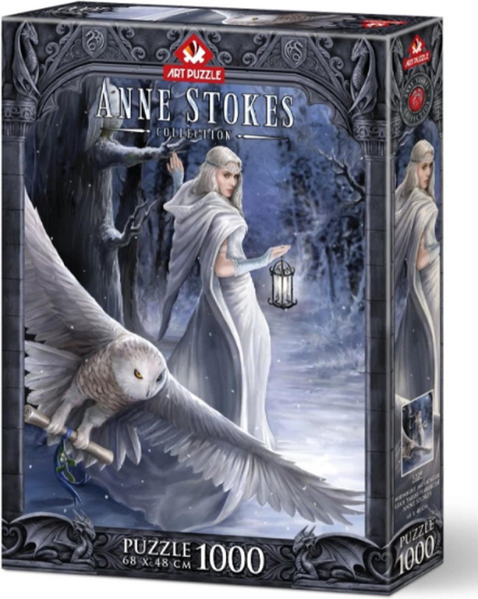 Anne Stokes puzzel – Midnight Messenger – 1000 stukjes