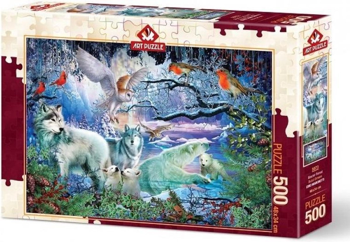 Glacier Forest Puzzel 500 Stukjes