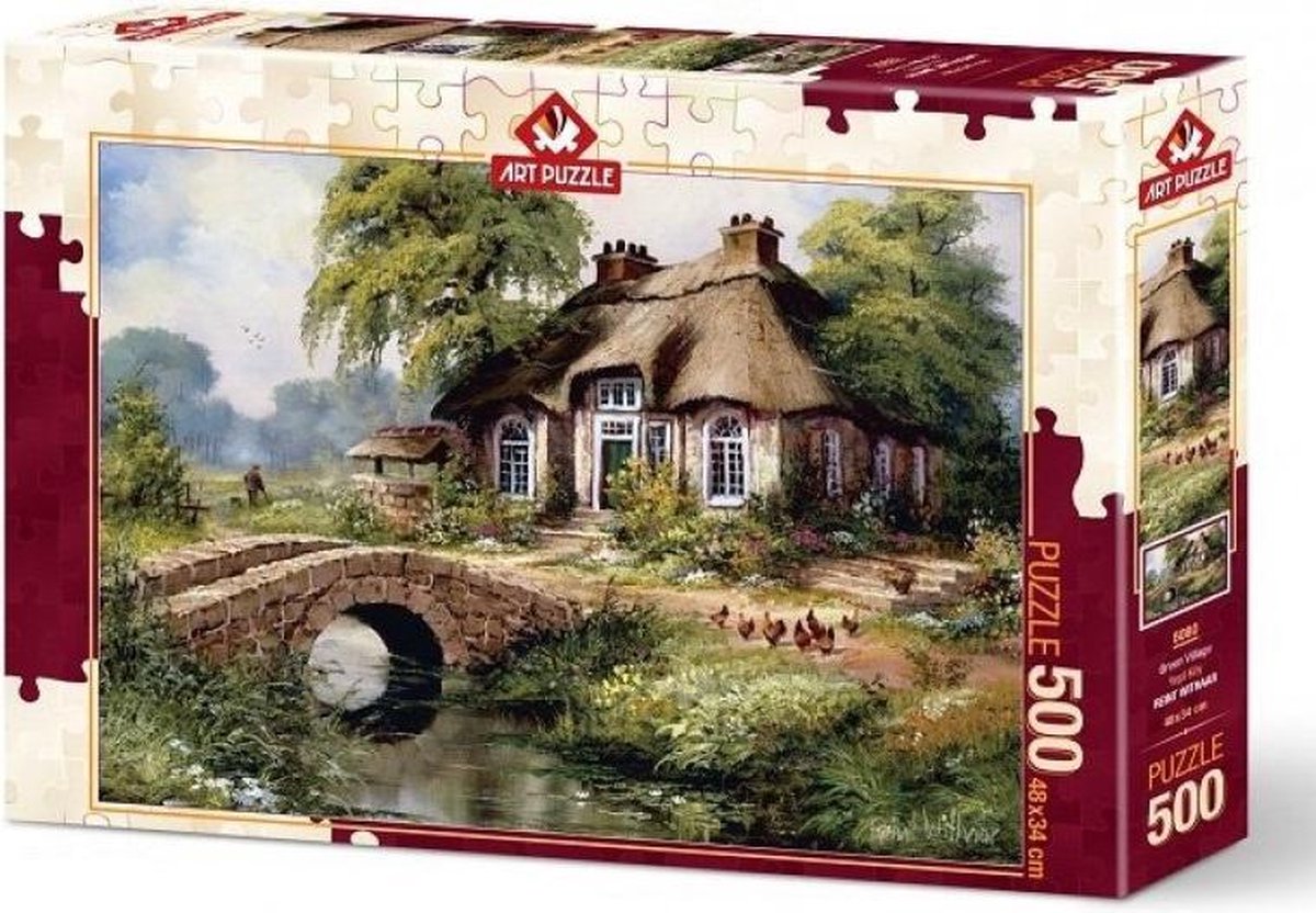 Green Village Puzzel 500 Stukjes